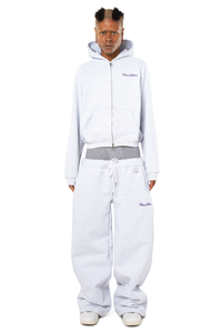 600 GSM CLOUD GREY SWEAT PANTS