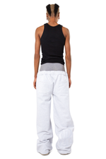 600 GSM CLOUD GREY SWEAT PANTS