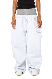 600 GSM CLOUD GREY SWEAT PANTS