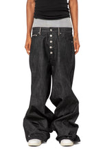 ANTI-BANANA BLACK SELVAGE DENIM