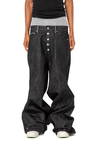 ANTI-BANANA BLACK SELVAGE DENIM